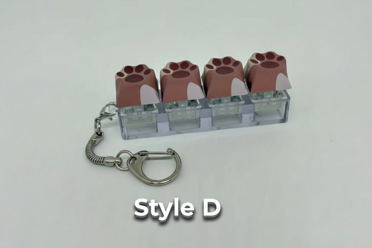 Tolingo Clicker Keychains Cat Style