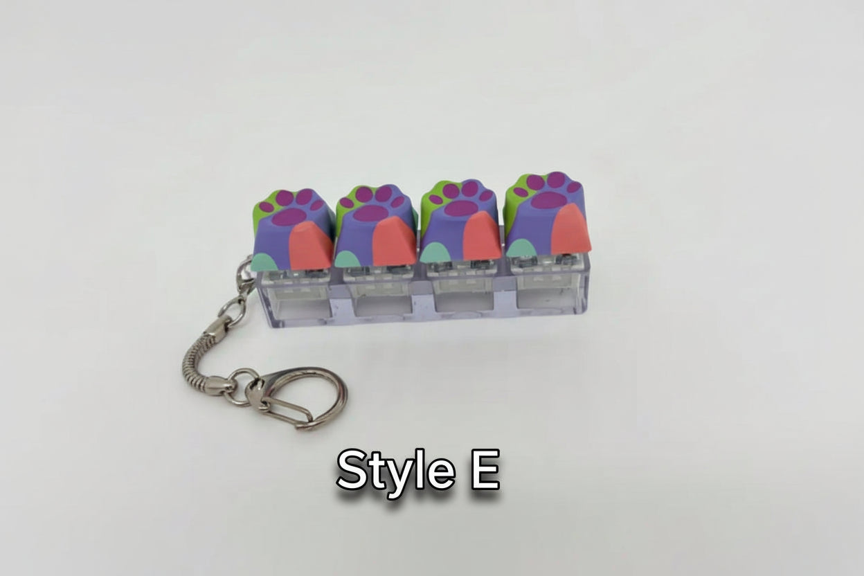 Tolingo Clicker Keychains Cat Style