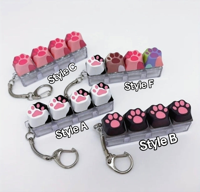 Tolingo Clicker Keychains Cat Style