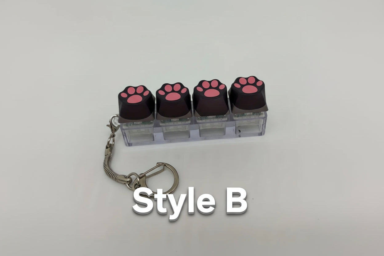 Tolingo Clicker Keychains Cat Style