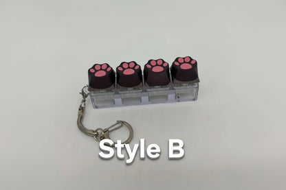 Tolingo Clicker Keychains Cat Style